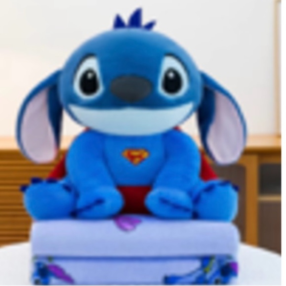 Blue Superhero Plush Toy